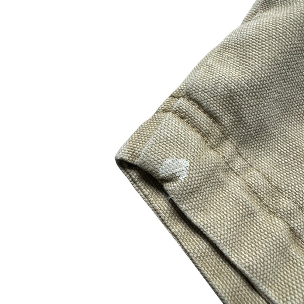 Vintage Woolrich Women's M Beige Remove Wool Blend Blanket Lined Chore Barn Coat - Picture 16 of 16